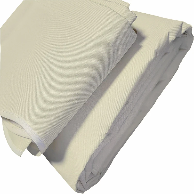 Cream Color Solid Beige Canopy Replacement Cloth Poly Fabric Outdoor Awning Waterproof Material Store Banner UV Block outdoor awnings