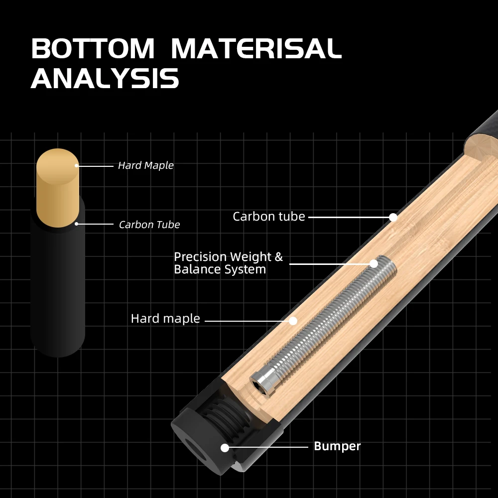 アンソニー様用 KONLLEN カーボンファイバー ブレイクキュー