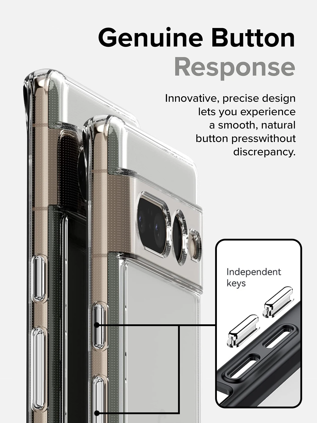 Klare Glitzer-Hülle Für Google Pixel 7 Pro – Transparent, Stoßfest, Anti-Gelb TPU