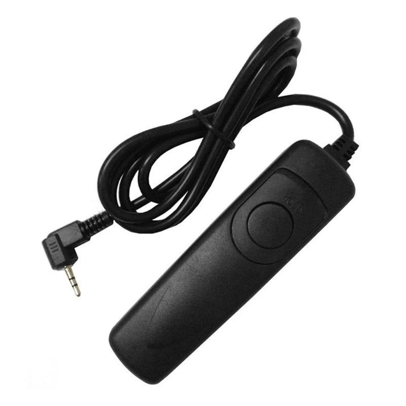 RS-60E3 Remote Switch Trigger Camera Shutter Release Control Cable 1m/3.28ft Cord for Canon/Samsung/Pentax/Contax Camera 24BB