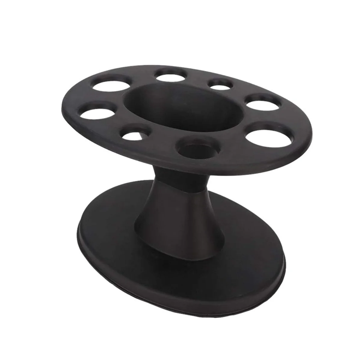 

Hair Brush Holder Round Hair Brush Comb Holder Display Rack Hair Styling Brush Stand Hairdressing Tool Shelf Accessories