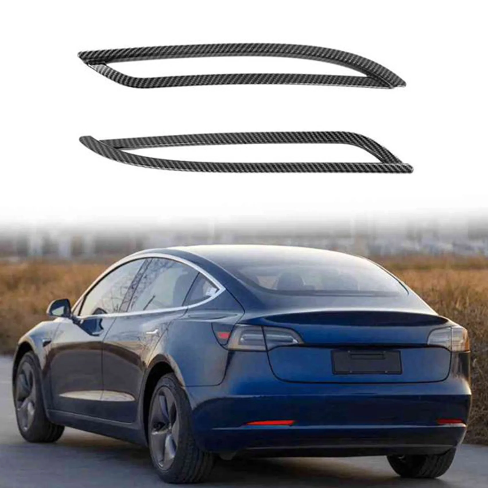 

Для Tesla Model Y 2021 2022 отделка из углеродного волокна