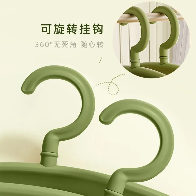 clothes hangers multi-functional wide-shoulder non-slip drying rack thickened clothes drying support plastic rack