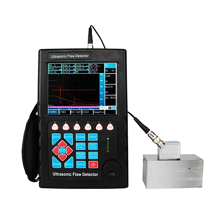 

Portable Digital 0~10000mm NDT Equipment Ultrasonic Testing Machine Metal Flaw Detector Ultrasonic Flaw Detector Tester