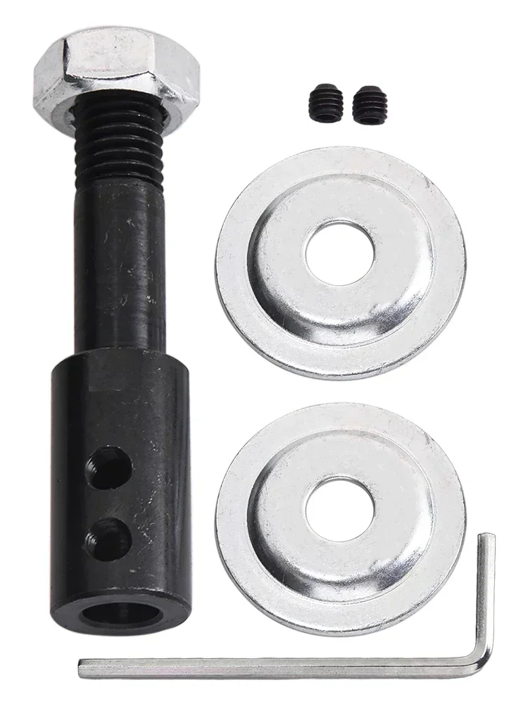 Motor Shaft Arbor Coupler Extender Sleeve Spindle Couple Chuck Adapter Convert Bench Grinder Extension Rod Buff Wheel Rotary