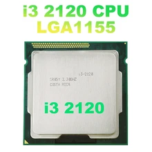 Para Core I3 2120 CPU LGA1155 procesador 3MB 65W Dual Core CPU de escritorio para B75 USB Mining Motherboard