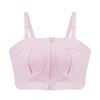 Maternity Bra Hands-Free Pumping Bra Nursing Bra Wireless Adjustable Zipper Breastfeeding Bra for Holding Breast Pumps 1