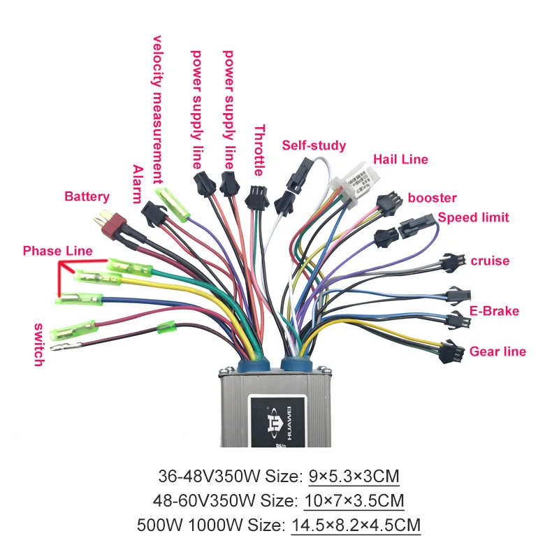 Electric Bike Controller Electric Bike Accessories Electric Scooter Accessories Dual Mode Brushless Controller Throttle kit