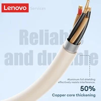 Lenovo Y106 3.5mm TypeC Wired Earphone With Microphone In Ear Wire-controlled Headset HiFi Sound Gaming Earbuds Low Latency New - Image 5
