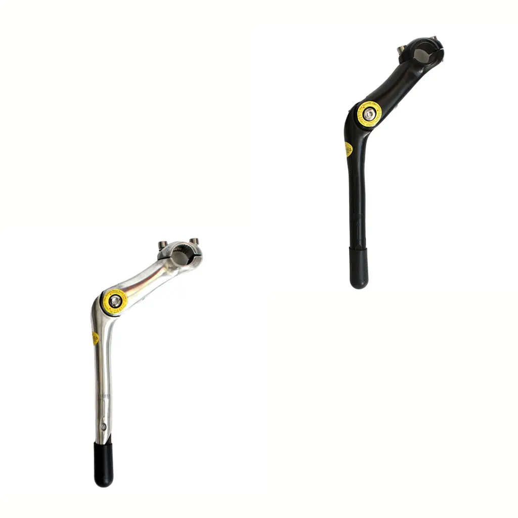 調整可能な自転車ハンドルバー,25.4/22.2mm,ショートハンドル