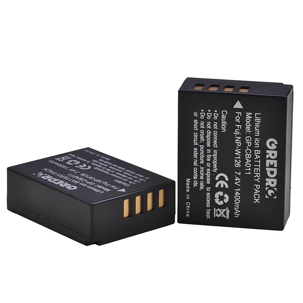 Batteria e caricabatterie NP-W126S per fotocamere Fujifilm X-T30 II, X-T200, X100V, X100F, X-S10, X-T3, X-T2, X-T1, X-T100, X-Pro3 e XT30. 183