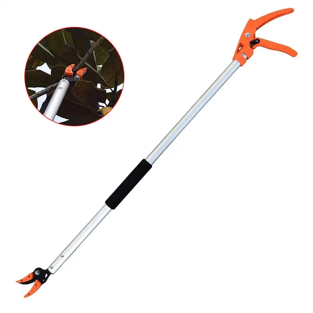hot sale 1M Fruit Picker Extra Long Fruit Picking Shears Pruning And Hold Bypass Pruner Max Cutting Grape Persimmon Picker