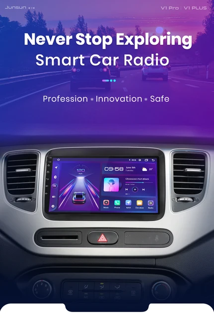 Android Car App|kia Carens 2013-2018 Carplay Android Auto Gps 