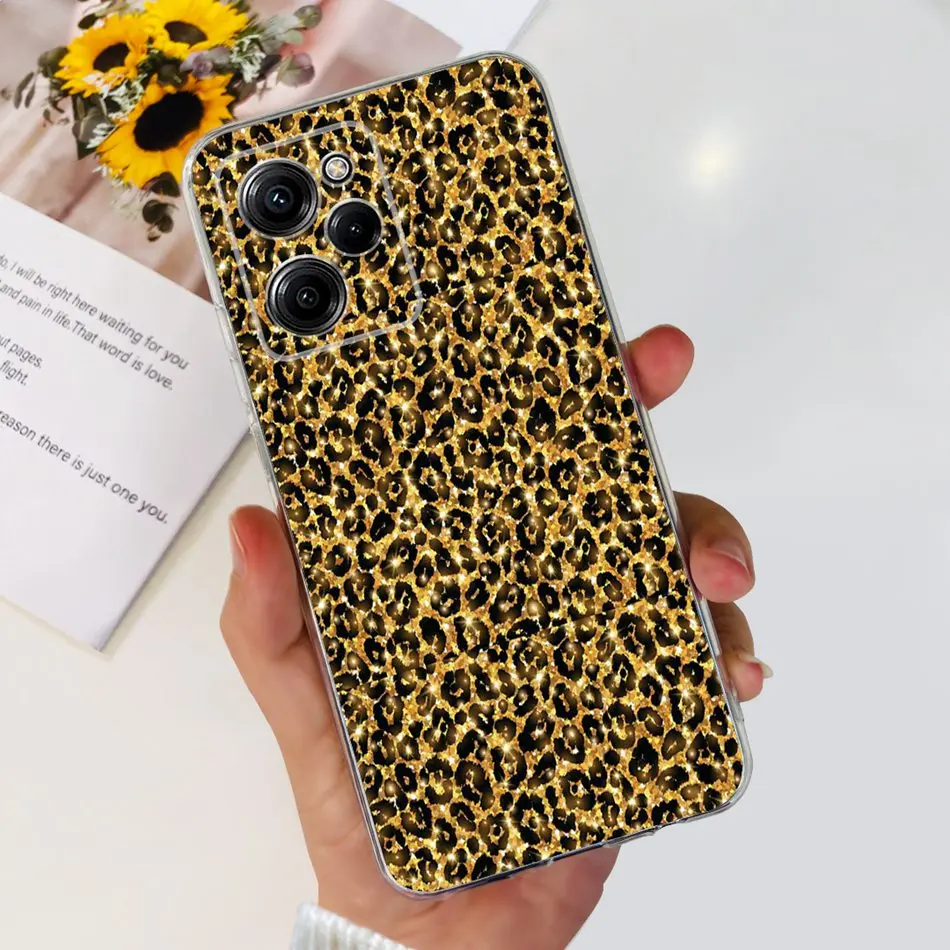 Elegant Printed Soft Silicone TPU Phone Case - Compatible with Poco X5 Series