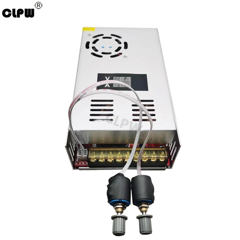 Corrente de Tensão Ajustável dc 012v 24v 28v 36v 48v 60v 70v 100v 600w Clpw Display Digital para Led Smps