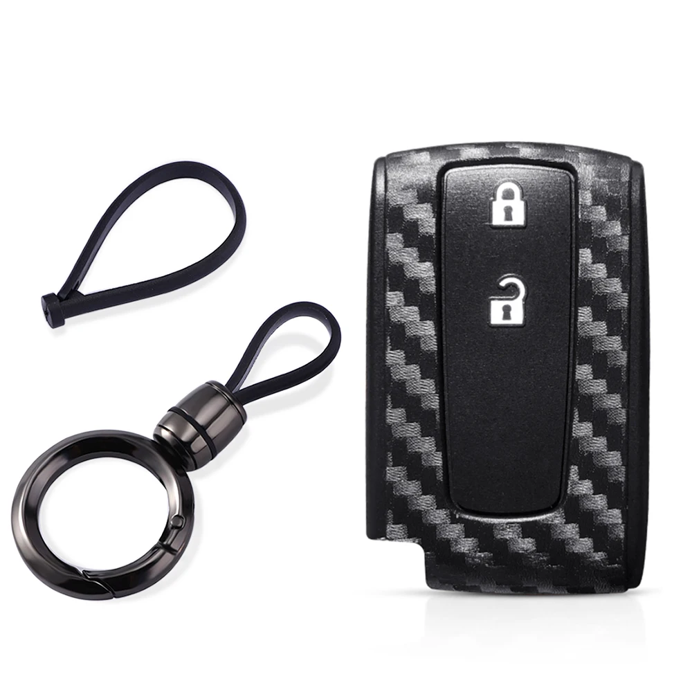 Remote Key Accessories 2 Buttons Silicone Car Key Fob Cover Case Shell For TOYOTA Corolla Verso Camry Prius 20 gen2 2004-2008