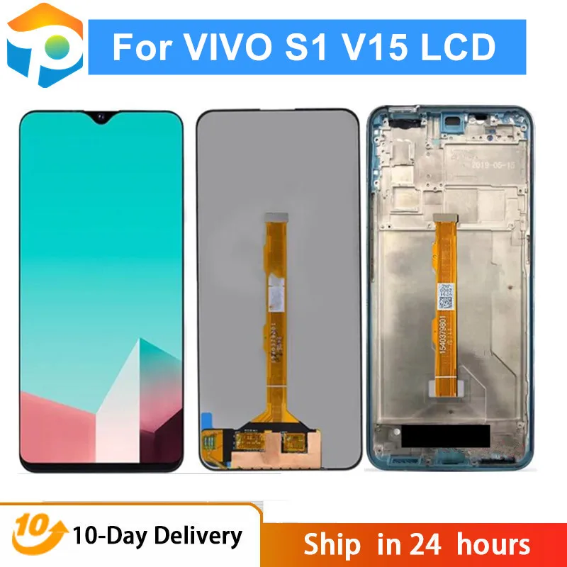 

6.53"Original 100% Tested AAA For Vivo V15 LCD Display Touch Screen Digitizer Assembly For Vivo S1 LCD Replacement Free Tools