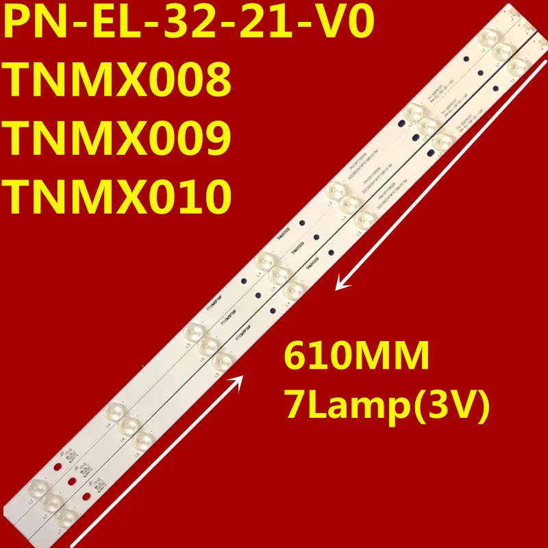 

30PCS LED Backlight Strip For PN-EL-32-21-V0 TNMX008 TNMX009 TNMX010 TH-32A410K TH-32D410T TX-32FS400B TX32FSW504S TX32FSW404S