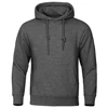 New Solid Color Sweatshirt Men Women Spring Autumn Fleece Hoodie Loose Clothing Casual Outdoor Sport Pullover Tops 1