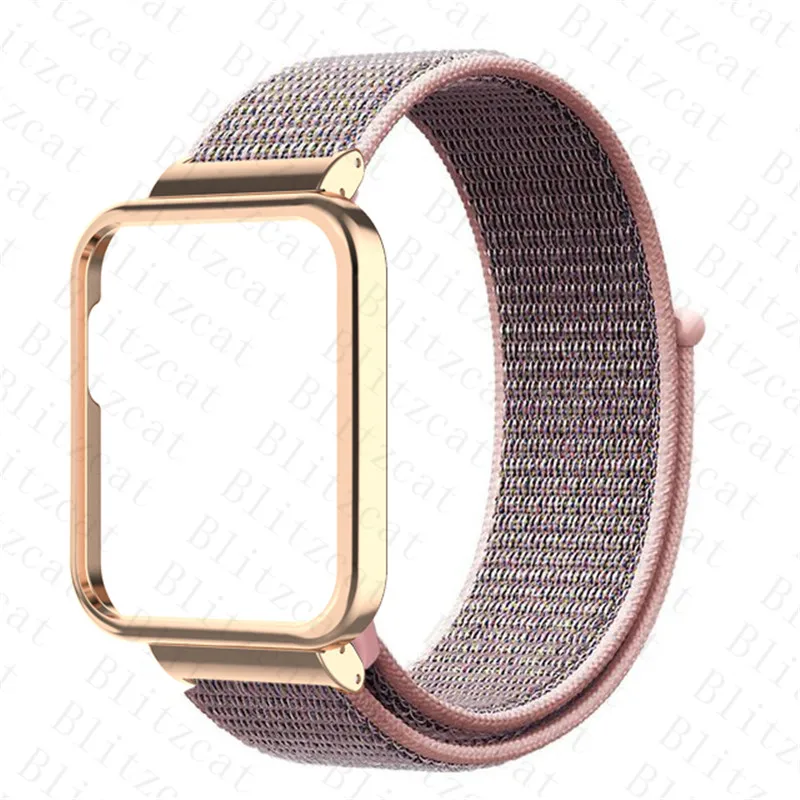 High-Quality Nylon Bracelets with Metal Protective Bumper and Correa Band