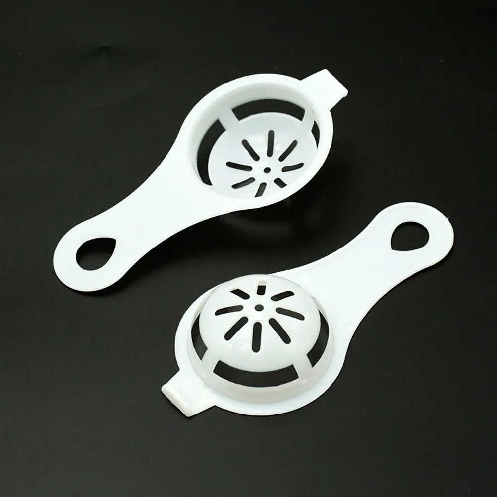 Silicone World Egg Liquid Filter Egg White Yolk Separator Baking Cooking Kitchen Tool Hand Divider Sieve Seperator