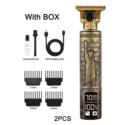 T9 USB Electric Hair Cutting Machine Rechargeable Hair Clipper Man Shaver Trimmer Men Barber Professional Beard Trimmer