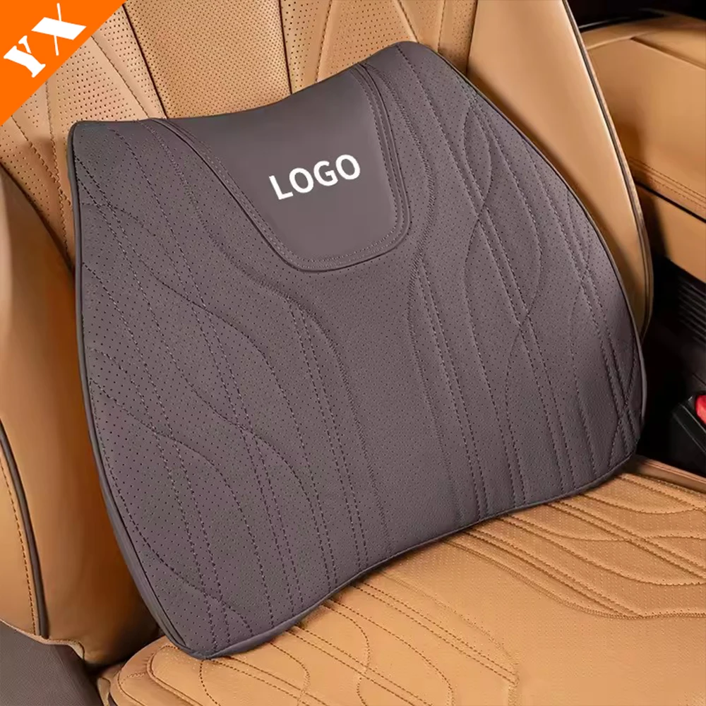 thumbnail image 1 of Para BYD Denza D9 2024 2025 Accesorios Cuero Blanco Naranja Negro Cojín de asiento de automóvil Cojín de respaldo de asiento delantero o trasero Interior del automóvil, 1 of 5