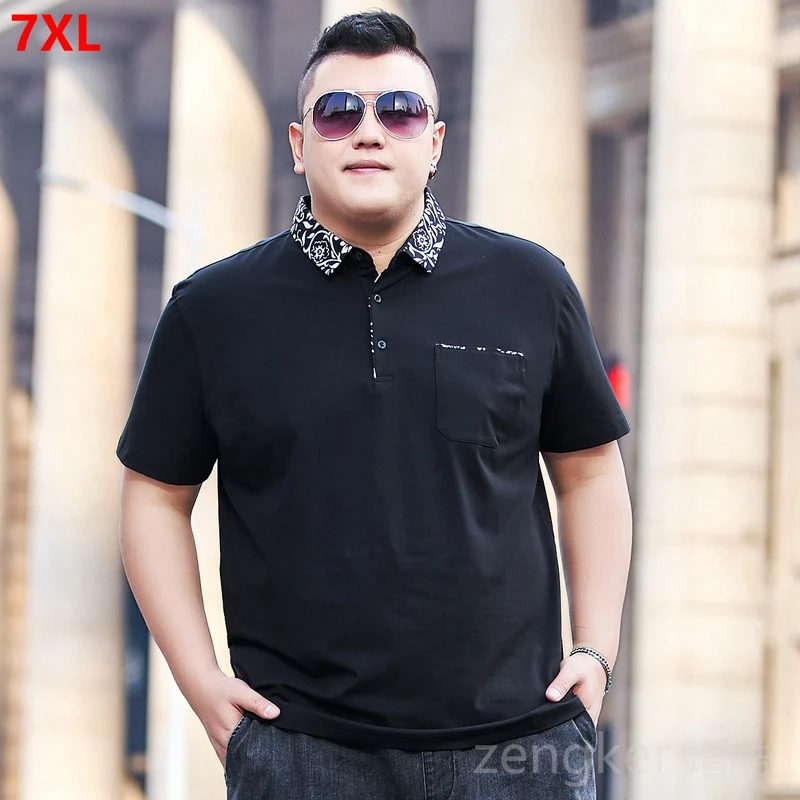Men's Plus Size Button Detail Short Sleeve Polo main image 0