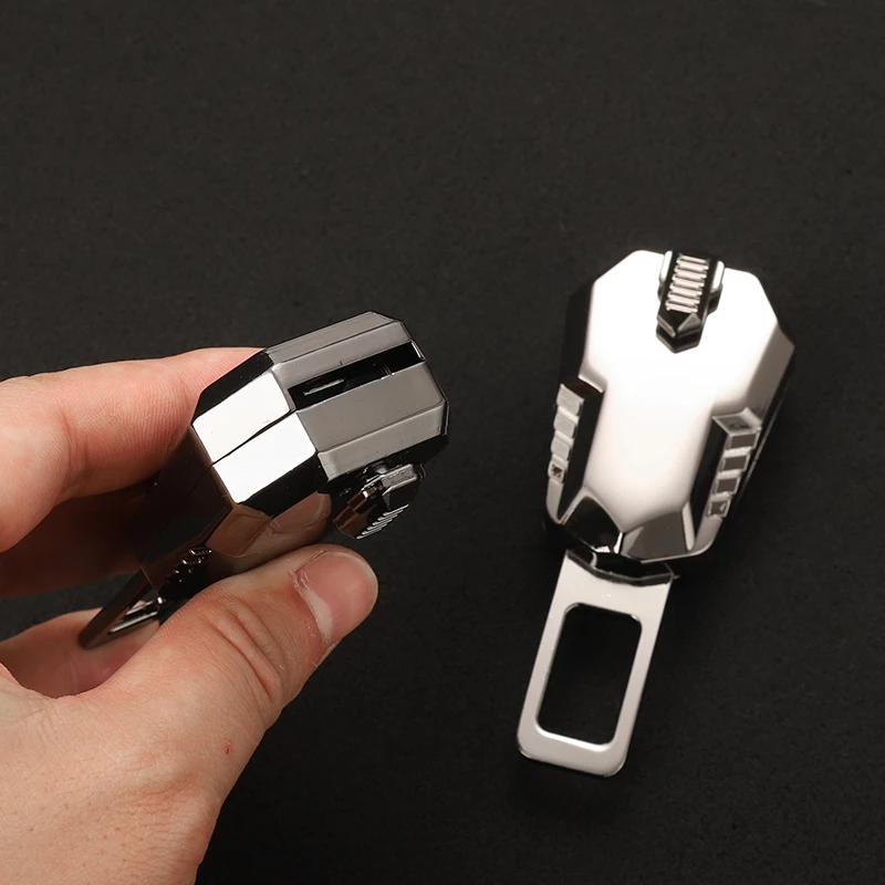 1 pcs Car Seat Belt Clip Extension Plug Metal Seatbelt Extender Accessories for Mitsubishi Outlander
