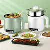1.7L Electric Multicooker Non-stick Rice cooker Noodles boiler Food Steamer Hotpot Smart 600W fast heating Automatic Reservation 1