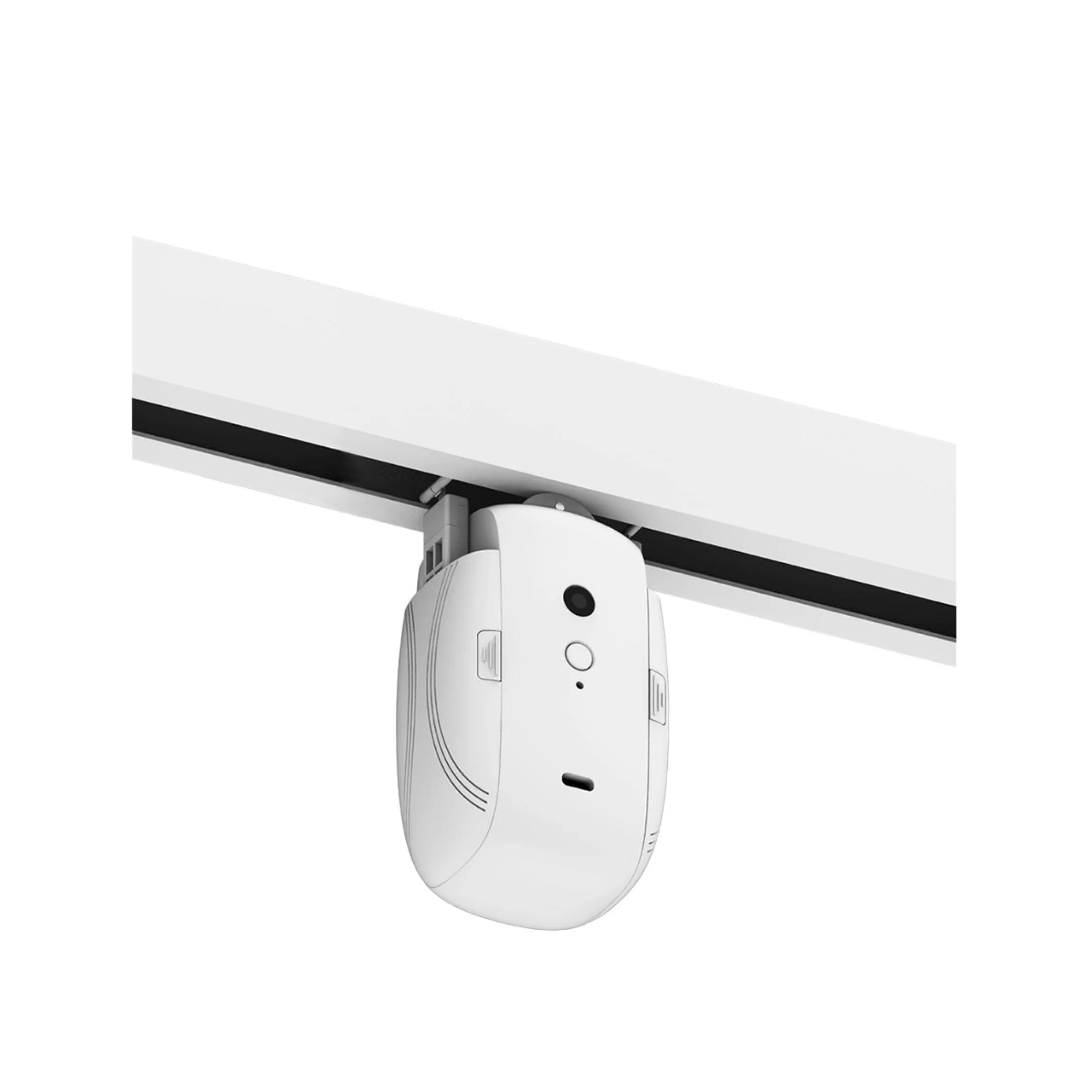 หุ่นยนต์ม่านอัจฉริยะควบคุมระยะไกล มอเตอร์อัตโนมัติ คุณลักษณะกลางแจ้ง โลหะ วัสดุพลาสติก Tuya WiFi Bluetooth App 1