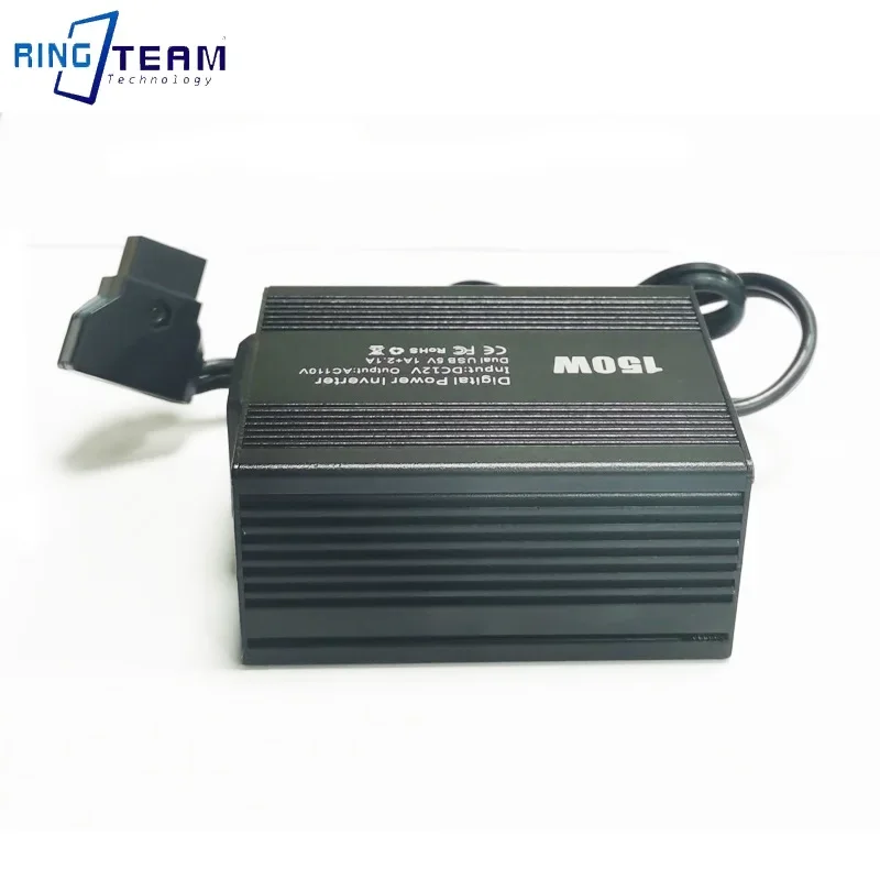 D-TAP DC 12V 지능형 전력 인버터 - 디지털 디스플레이 2USB + AC 110V 인터페이스