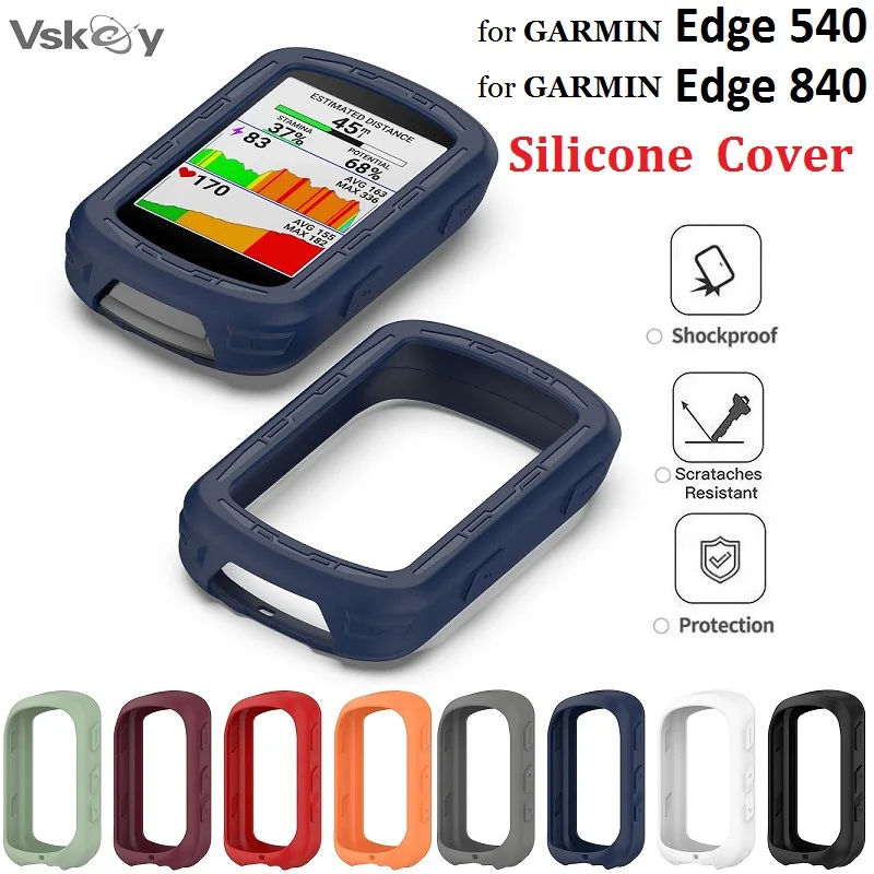 Custodia Protettiva Da 30 Pezzi Per Garmin Edge 540 840 Gps Computer Bicicletta Ciclismo Custodia Protettiva In Silicone Anticollisione