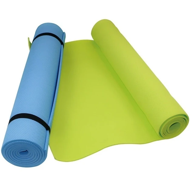 Esterilla de yoga - Esterilla de fitness Verde - Extra gruesa 12 mm 183 x  61 cm