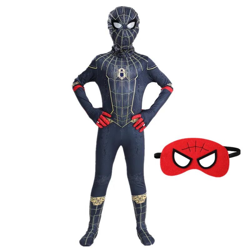 thumbnail image 1 of Disfraz de Hulk, Spiderman, Iron Man, Venom y Deadpool para niños de 4 a 12 años, máscaras, escudos y guantes de los Vengadores, regalos de fantasía para cosplay, 1 of 5