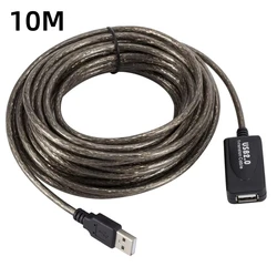 Premium USB 2.0 Active Extension Cord Male to Female with Wireless Network Extender Capability (10M)