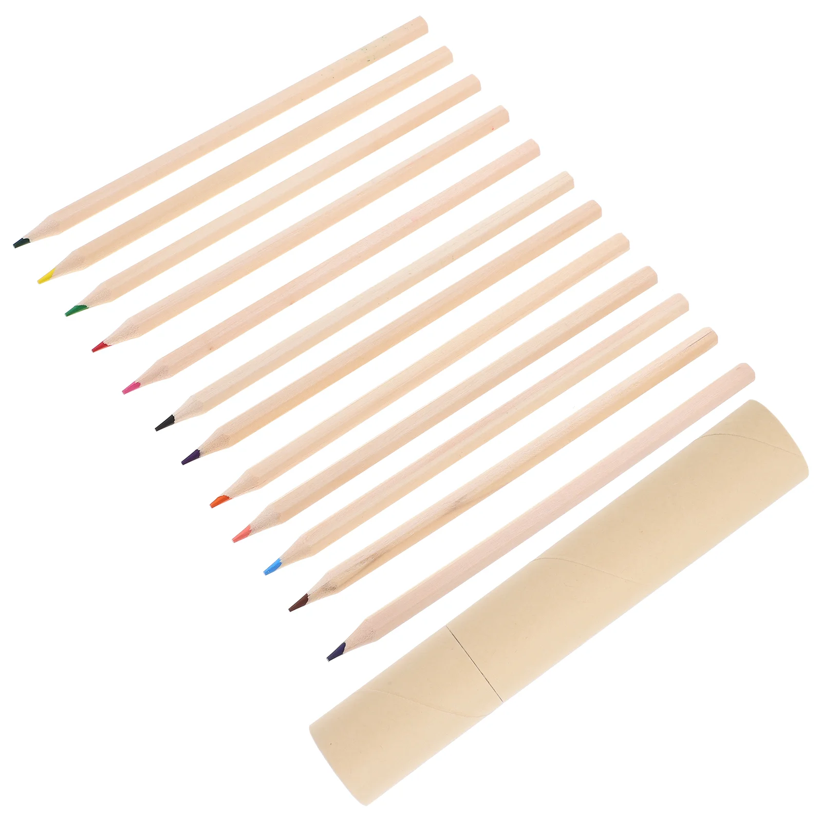 

1 Box Student Colorful Pencils Kindergarten Colorful Pencils Painting Pencils Colored Painting Pencils(12Pcs)