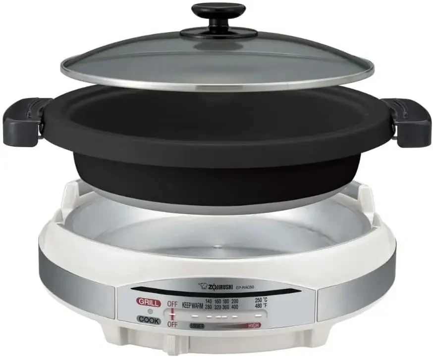 EP-RAC50 Gourmet d'Expert 1350-Watt Electric Skillet 3