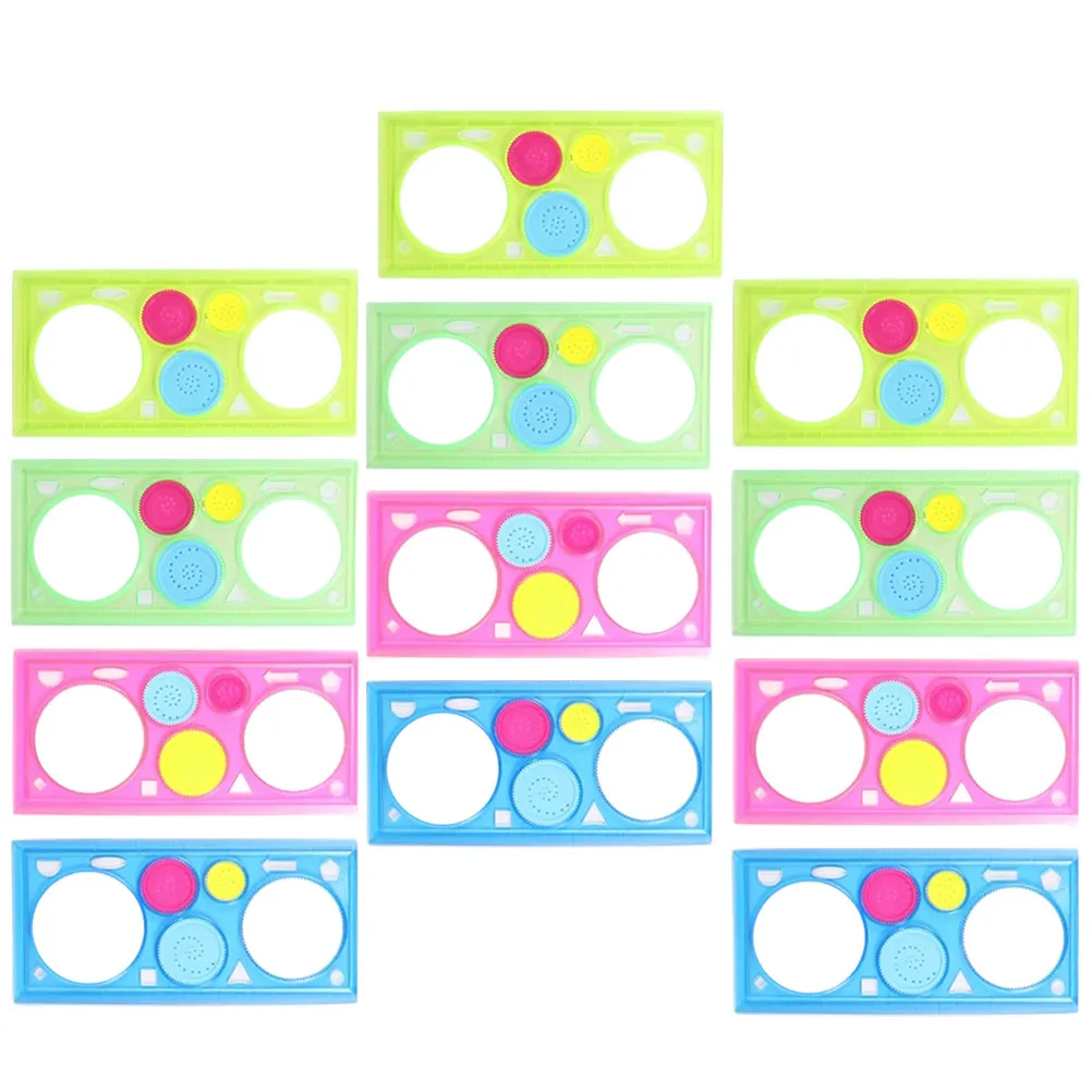 12Pcs 페인팅 스텐실 세트 DIY 공예 홈 장식 나무 표지판 저널 아트 프로젝트를위한 프리미엄 플라스틱 어린이 드로잉 스텐실