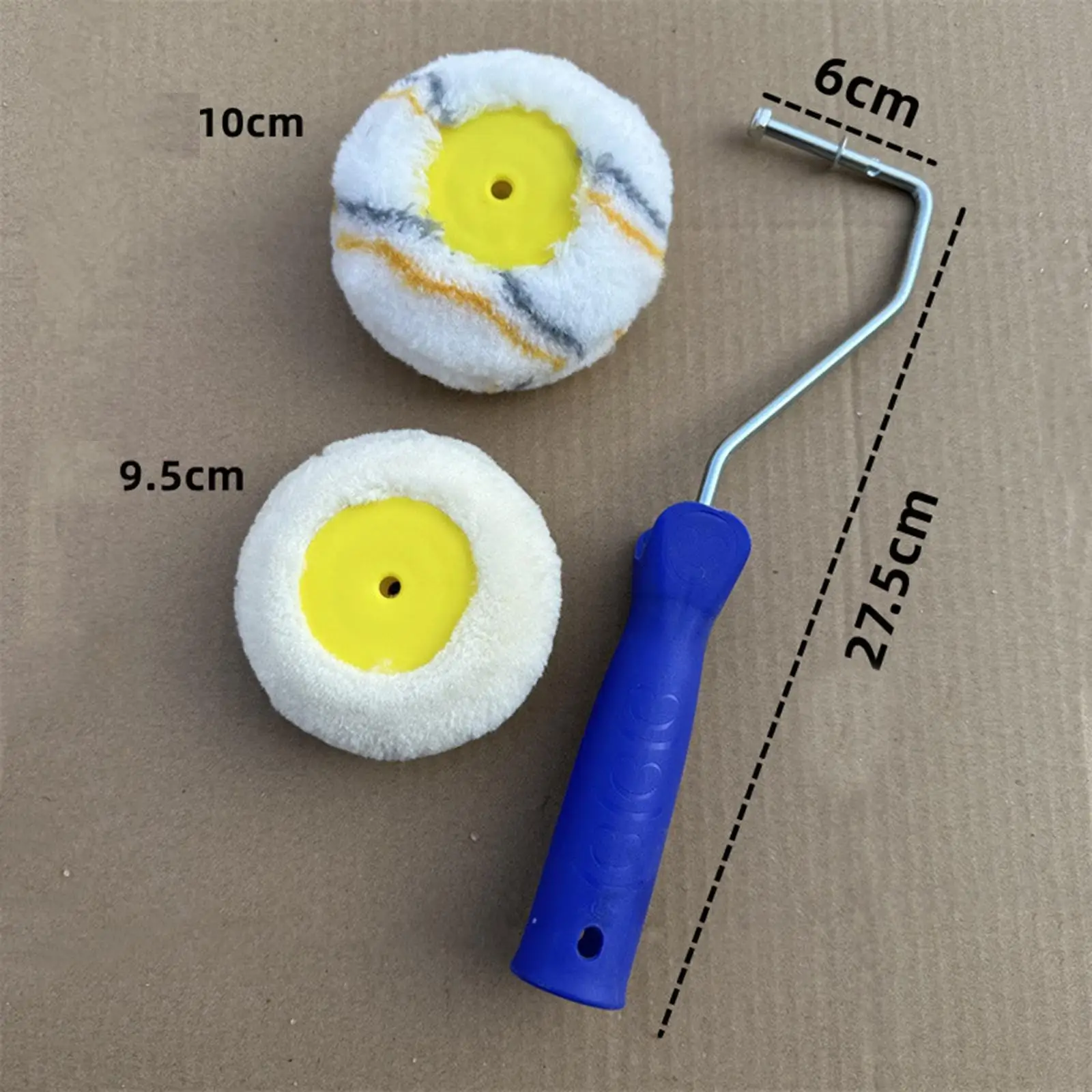 Corner Paint Roller Brush Tool Wall Painting Roller for Corner Trimming Home