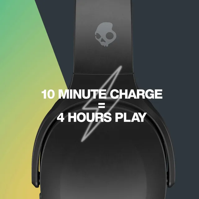 Choice Skullcandy Crusher Evo S6EVW-N740 Extra Bass Tech Headset Over-Ear Wireless Bluetooth Headphone Long Endurance Mic Earbud 3