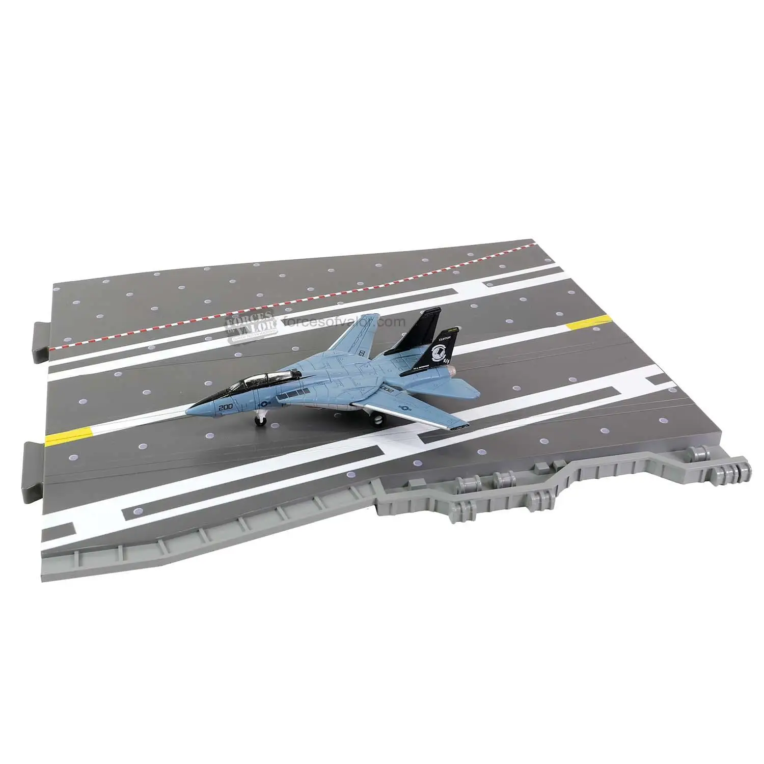 Forze Di Valor 831106 1/200 U.S Enterprise Cvn-65 Deck X F-14A Vf-14 "Tophats"