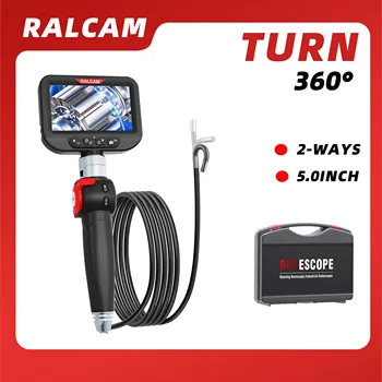 RALCAM Two-Way Articulating Borescope, Endoscope Inspection Camera with Light, 6.2mm Lens  for Auto Home Mechanics 1