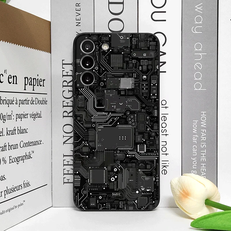 Imitation Circuit Board Pattern Phone Case Cover