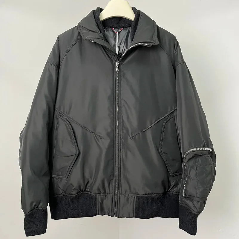 

2023ss High Street 1:1 Pocket Pilot Jacket Down Jacket Y2k Streetwear Coat Techwear Windbreaker Men's Clothing Women's Clothes