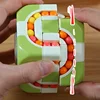 Rotating Bean Intelligence Fingertip Cube for Kids Finger Gyro Antistress Cube Learning Educational Magic Disk Toy Children 1