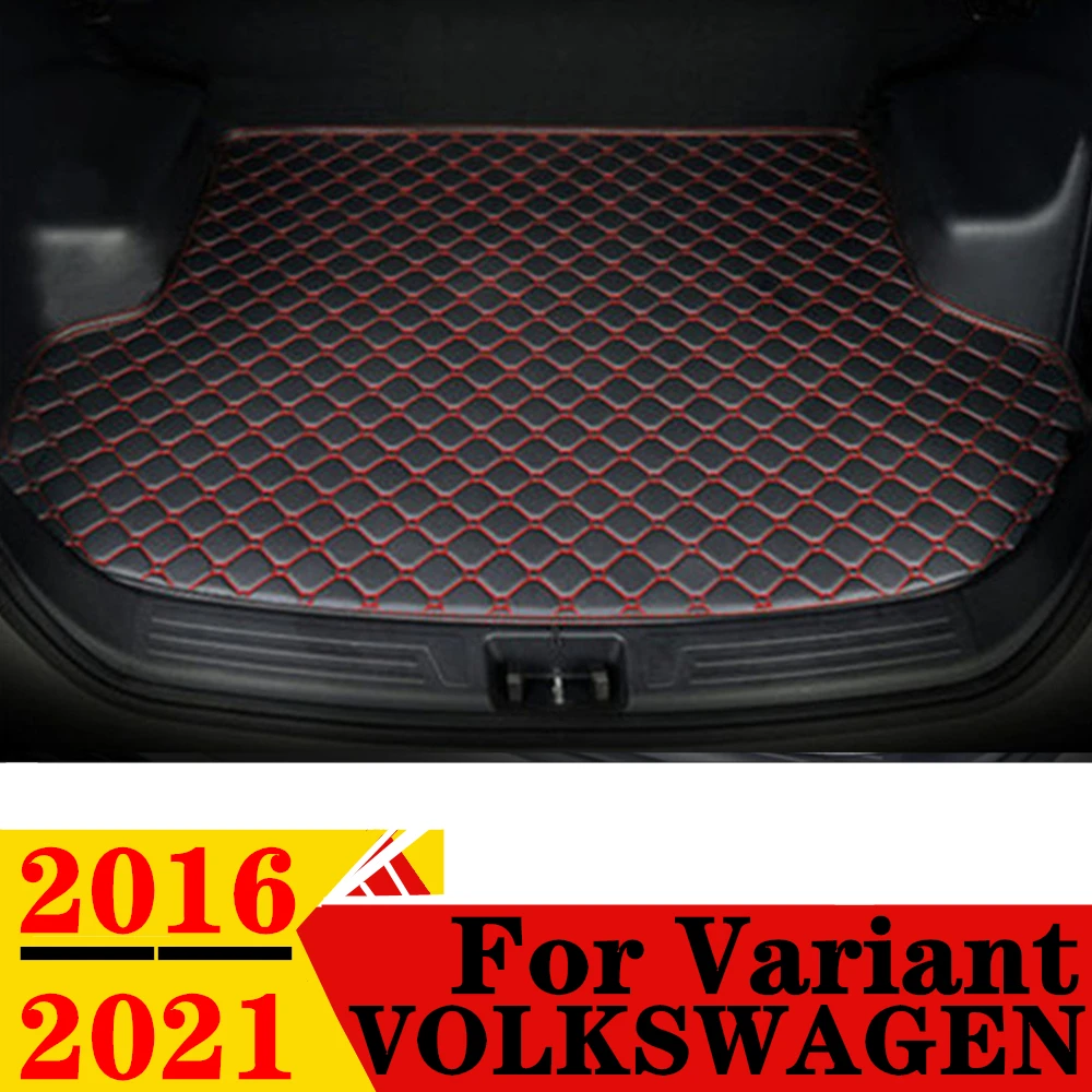 

Коврик для багажника автомобиля Volkswagen VW, вариант 2021, 2020, 2019, 2018, 2017, 2016, плоский боковой Задний защитный коврик для груза, подкладка, чехол