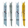 10Pcs Reciprocating Saw Blades Set Saber Saw Blade Combo Wood Metal Cutting High Speed Steel DIY Tools Power Tool Accessories 6