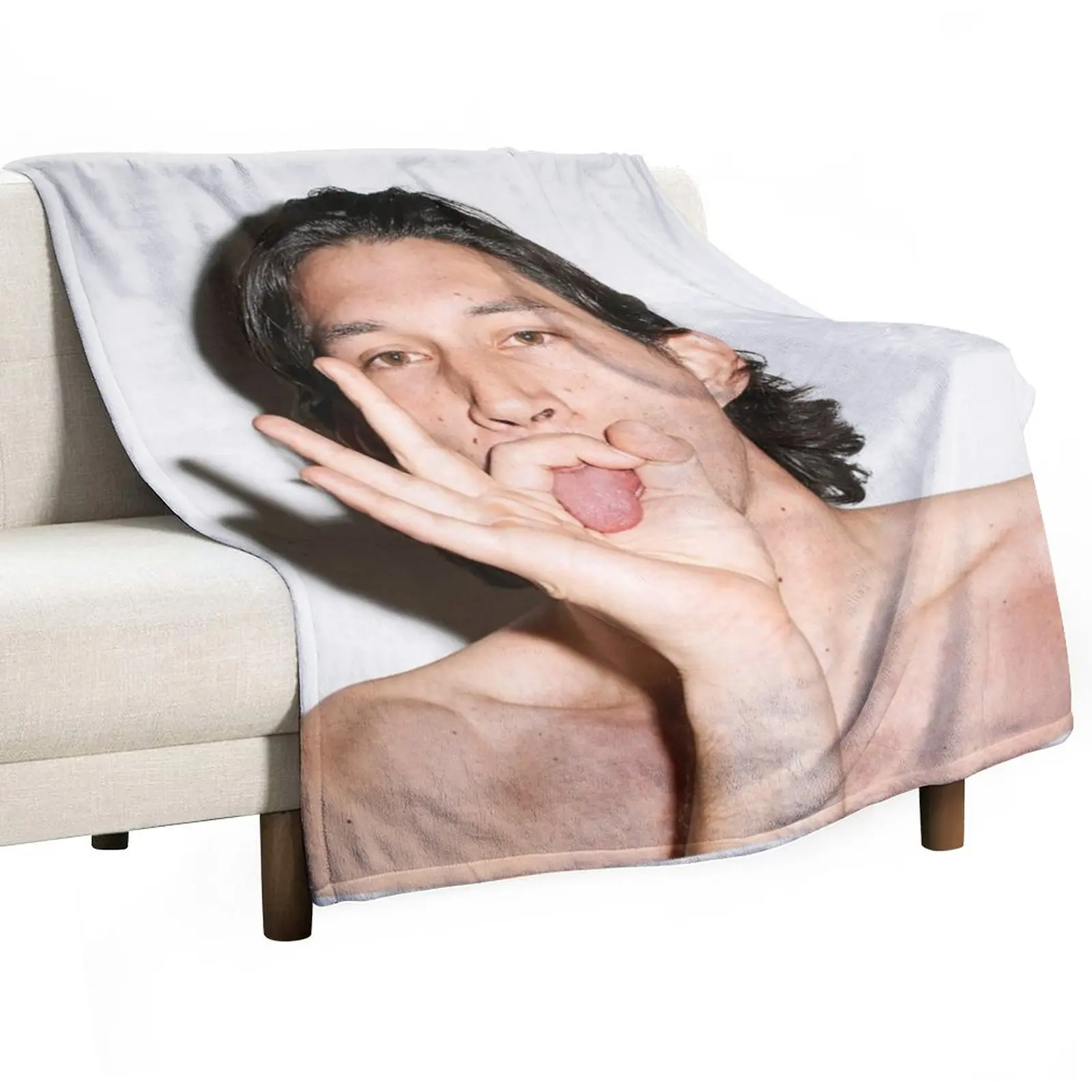 

Adam Driver Throw Blanket Luxury Thicken Blanket Bed covers