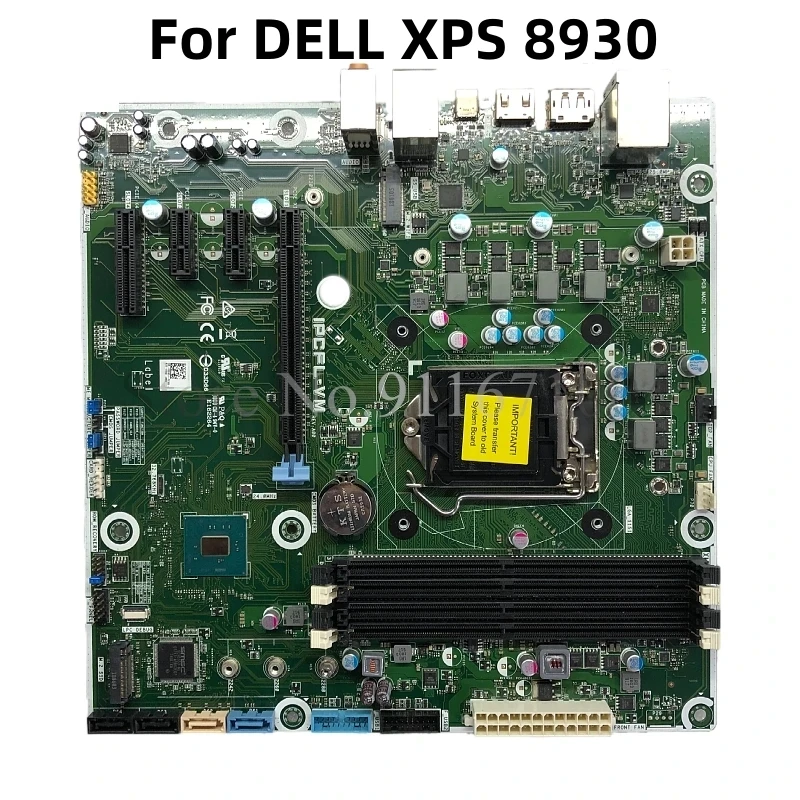 

For DELL XPS 8930 IPCFL-VM Desktop Motherboard DF42J 0DF42J LGA1151 Z370 Support 8/9 Generation CPU 100% Tested Fast ship